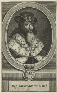 King Edward III after Michael Vandergucht line engraving, late 17th century NPG D23698 © National Portrait Gallery, London